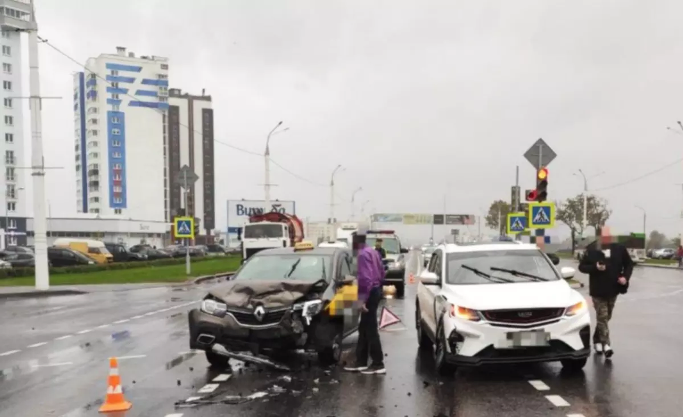 В Витебске в результате ДТП пострадала пассажир