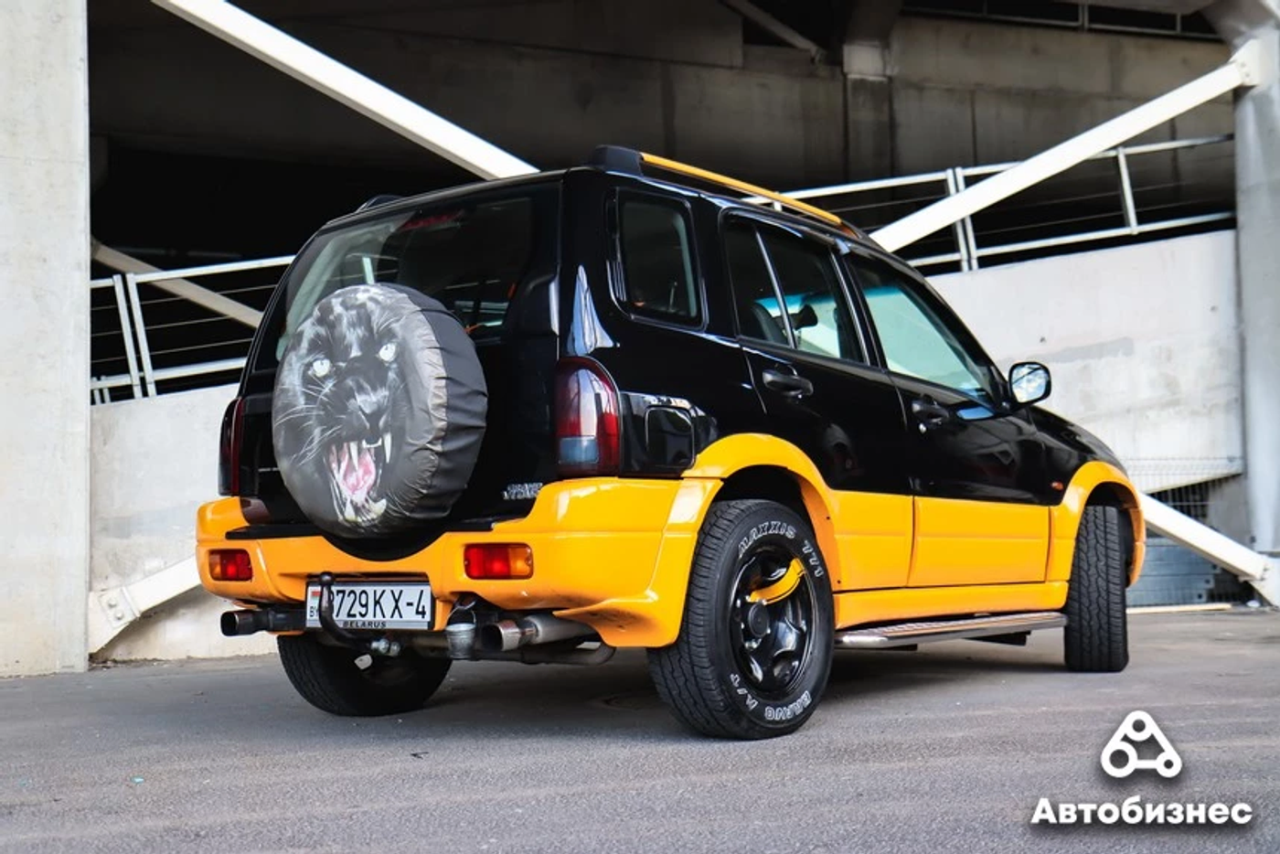 Весельчак Su: история постройки уникальной Grand Vitara из Гродно