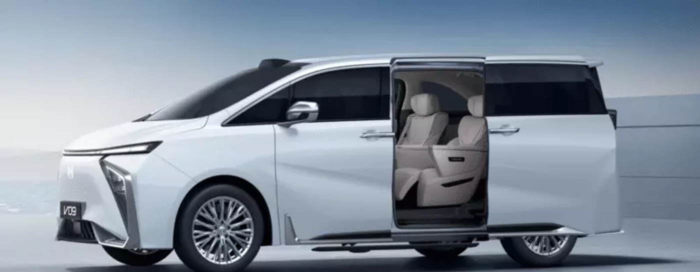 GAC Hycan V09: новый электрический MPV с запасом хода 762 км