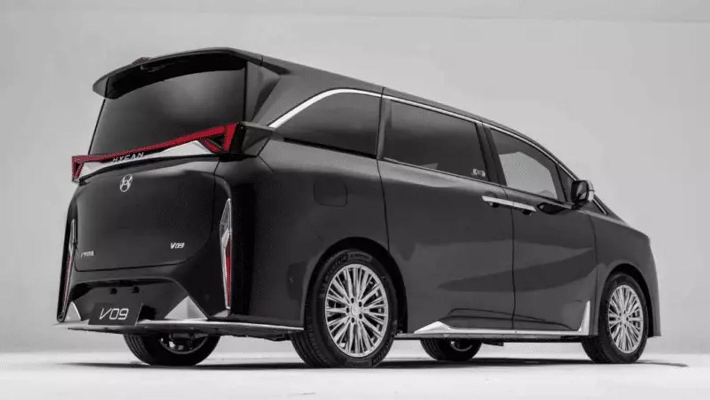 GAC Hycan V09: новый электрический MPV с запасом хода 762 км