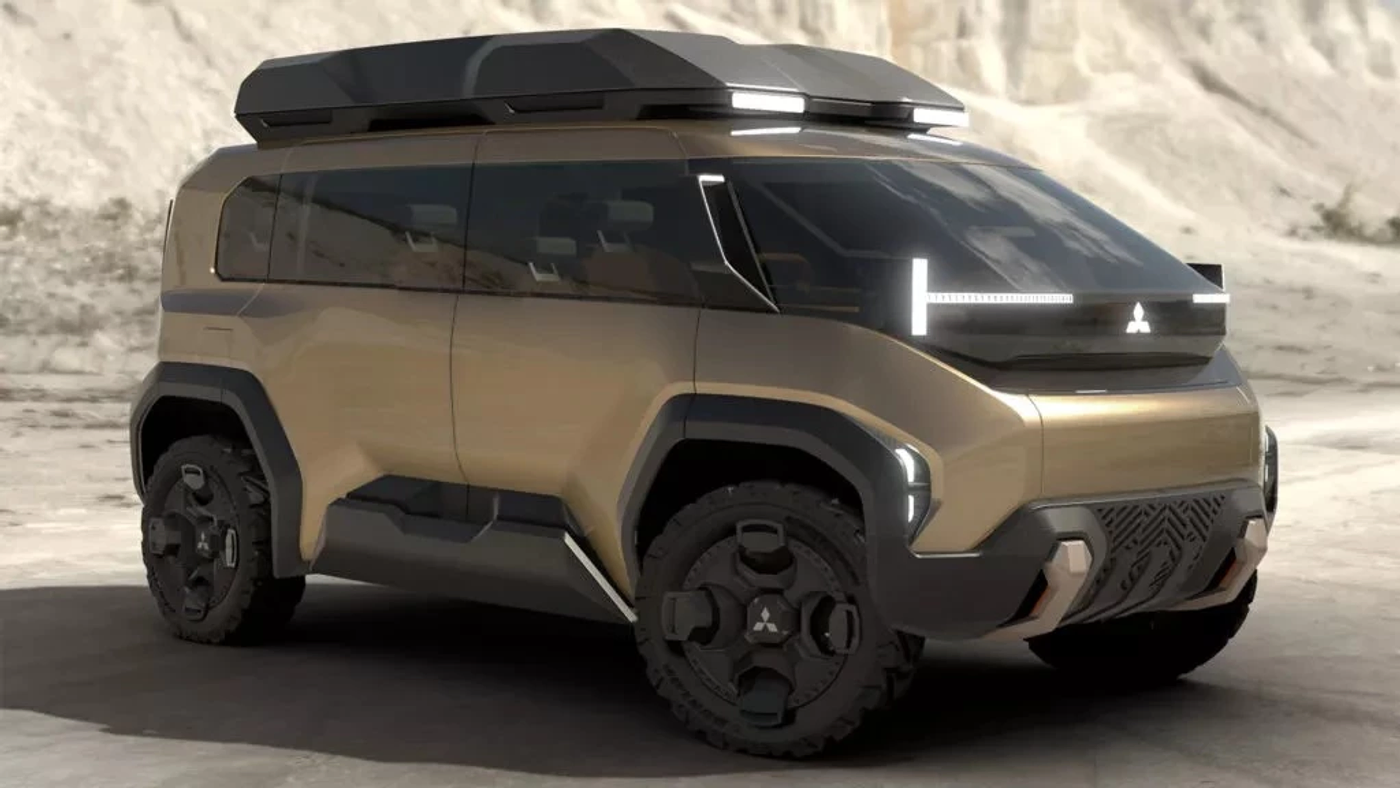 Mitsubishi презентовала концепт шестиместного внедорожника для любителей путешествий D:X Delica