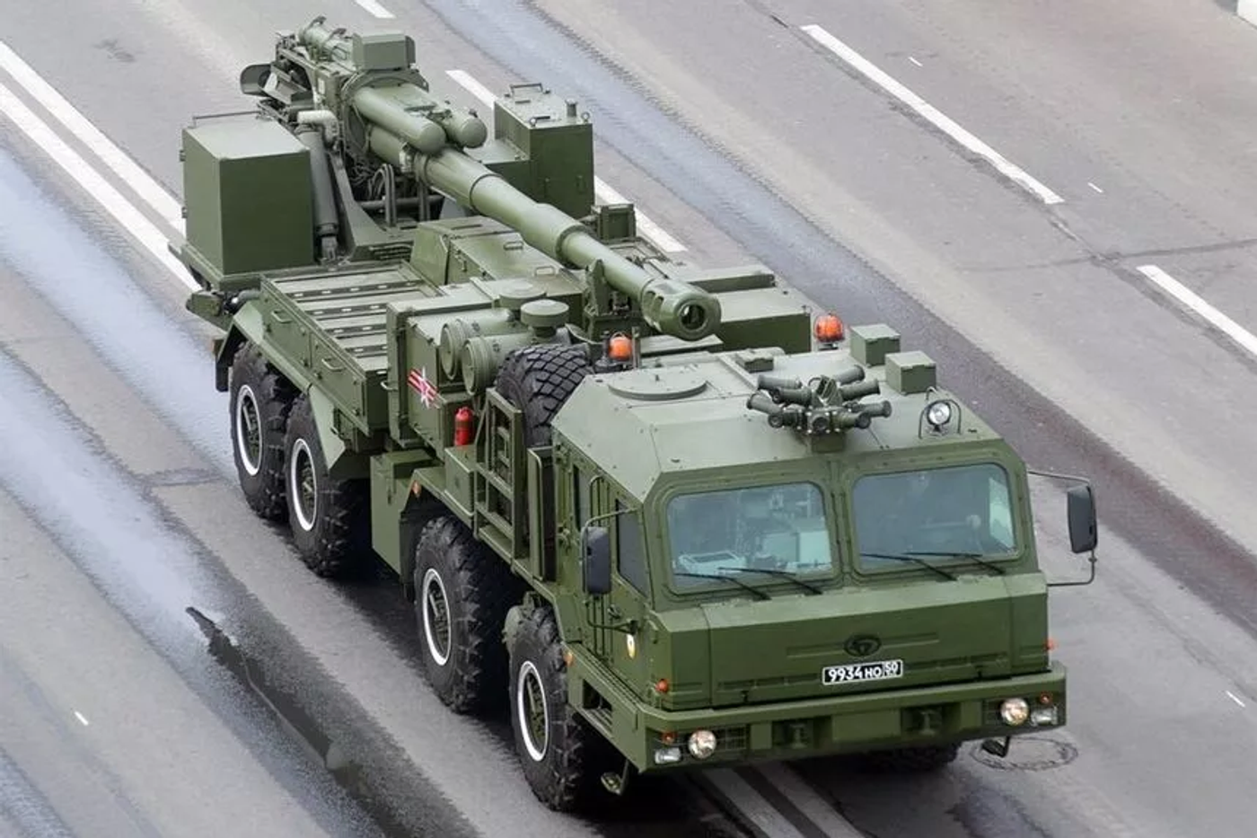 Колесные САО «Мальва» на шасси БАЗ 8х8 запущены в серийное производство