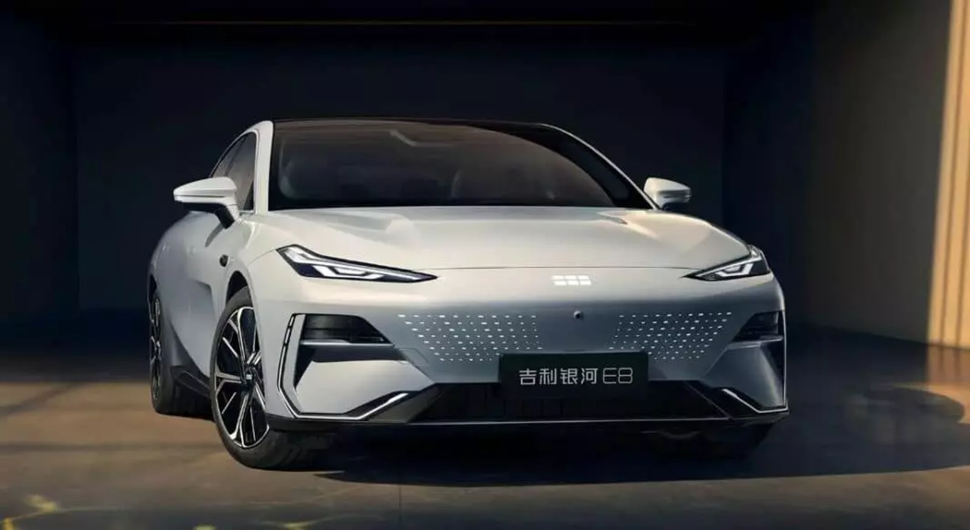 Geely Galaxy E8: новый электрический седан с запасом хода 665 километров