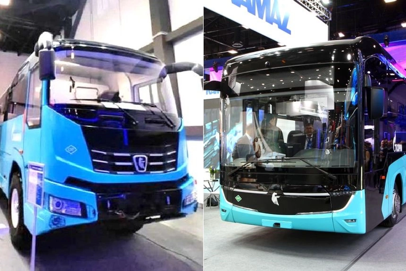 КАМАЗ создал два новых автобуса на КПГ и СПГ