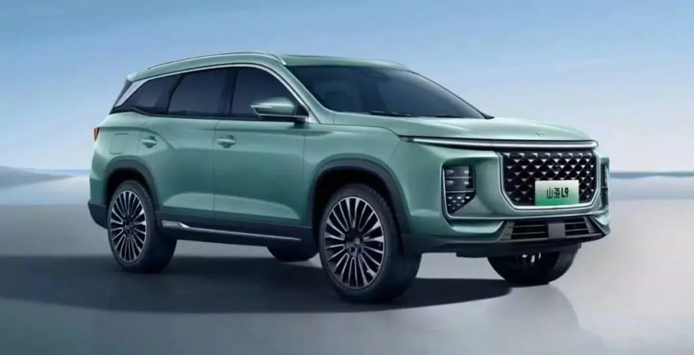 Jetour Shanhai L9 PHEV: новый гибридный внедорожник от Chery