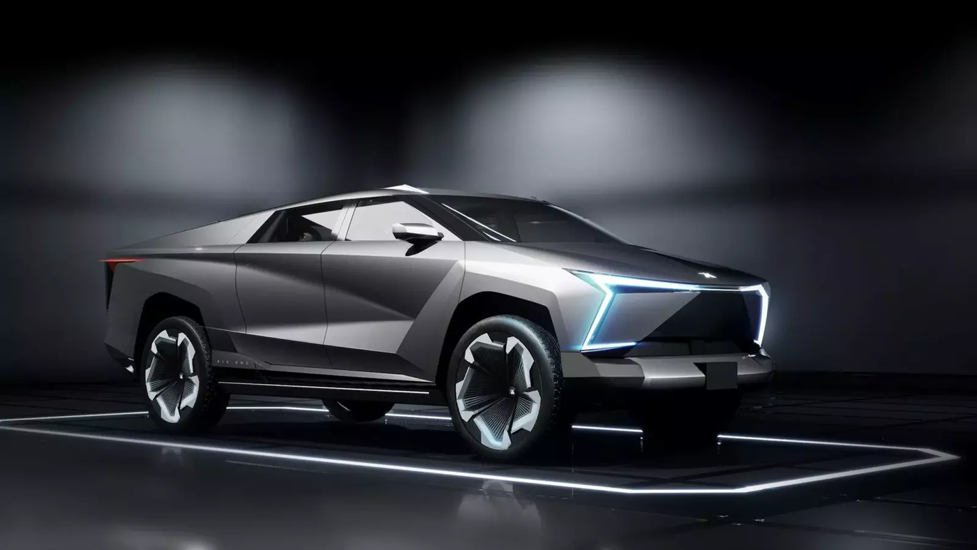 Стартап Aitekx удивил клоном пикапа Tesla Cybertruck за $45.000