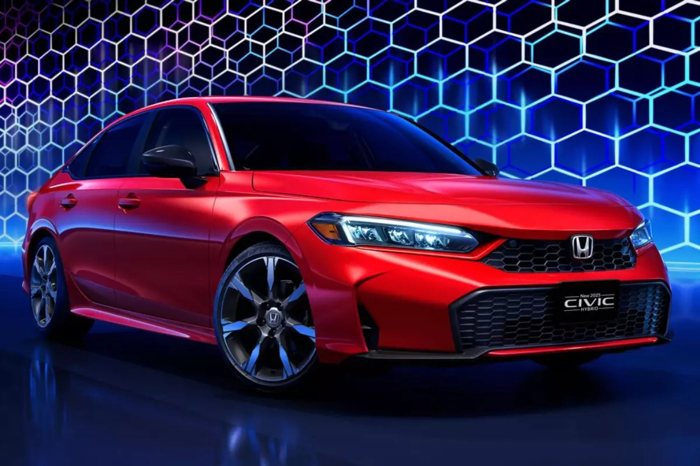 Представлена гибридная версия Honda Civic 2025 модельного года