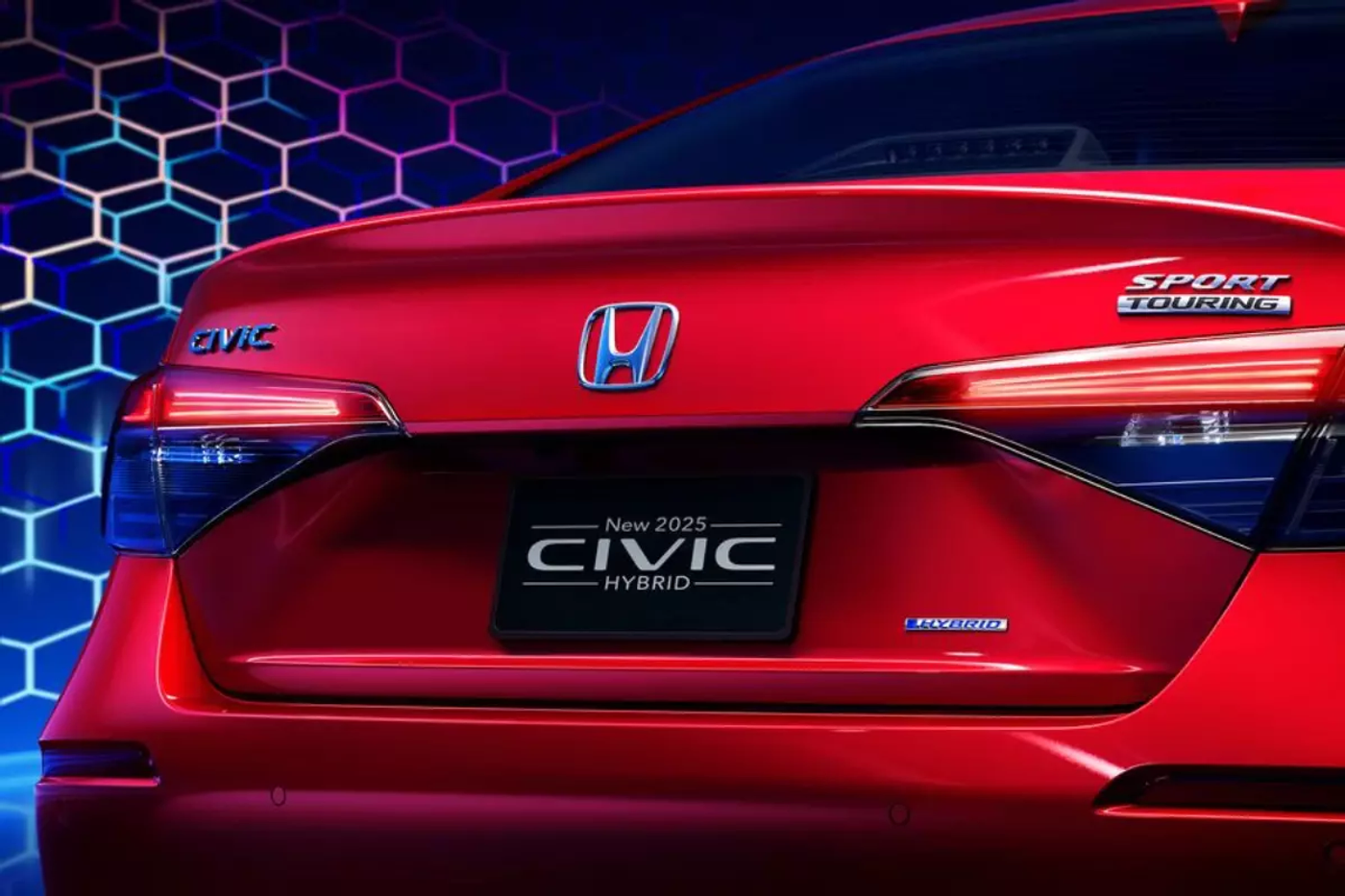 Представлена гибридная версия Honda Civic 2025 модельного года