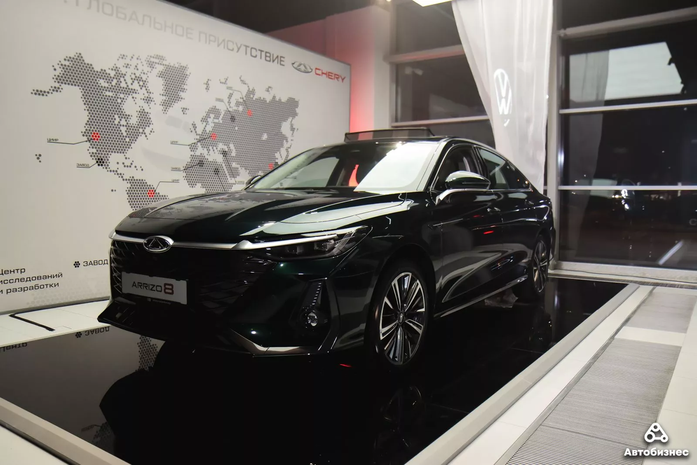Новый автосалон Chery открылся в Минске