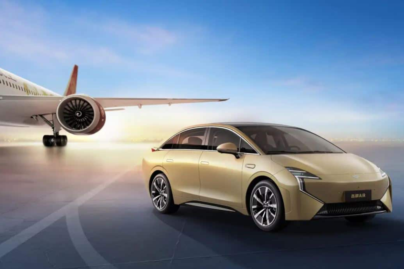 Автомобиль с внешностью самолета: как будет выглядеть JuneYao Air