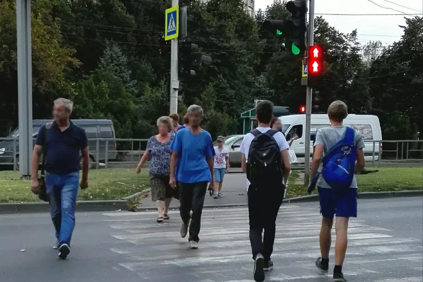 Когда виновником аварии является пешеход