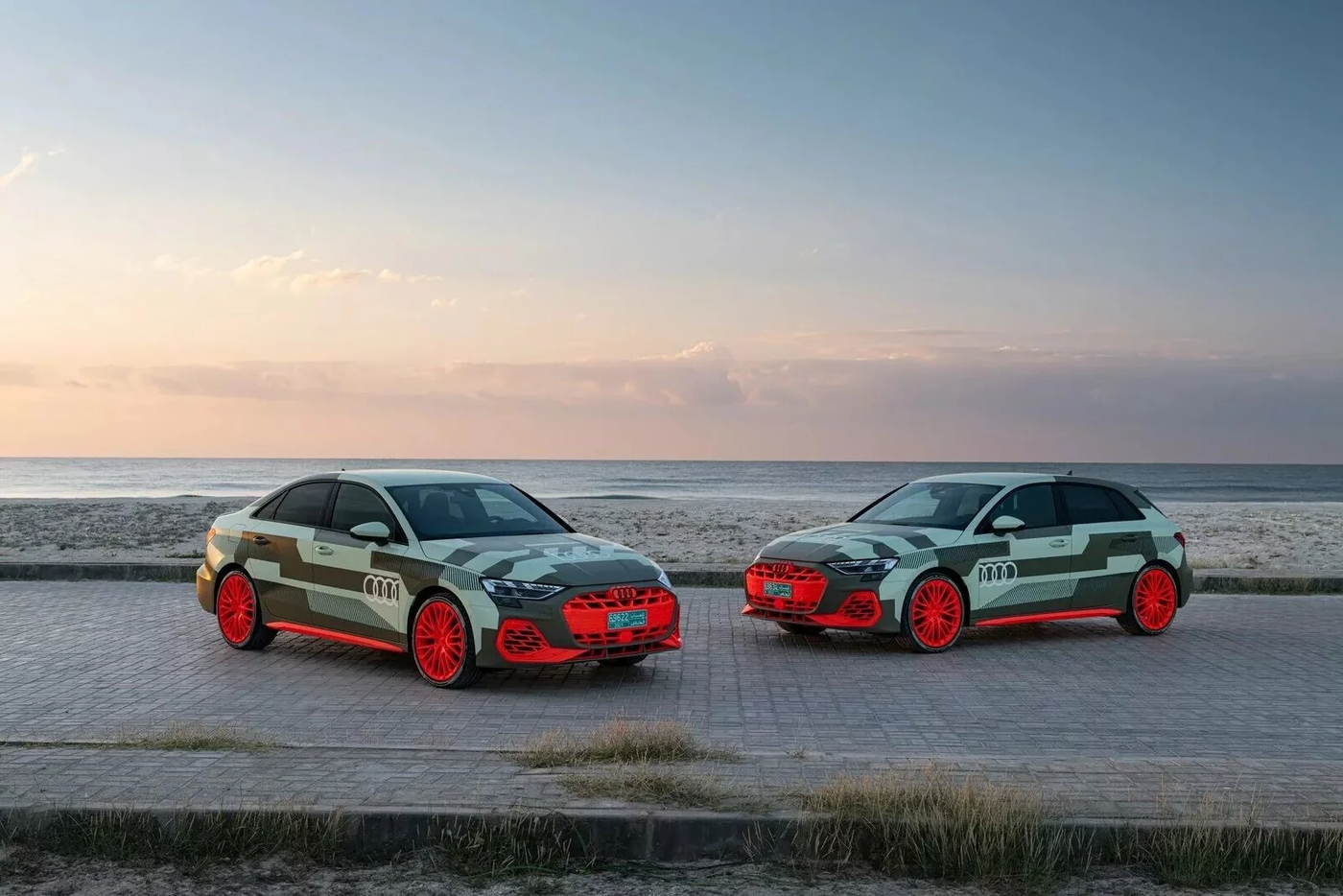 Обновленный седан и хэтчбек Audi S3 засветили до премьеры