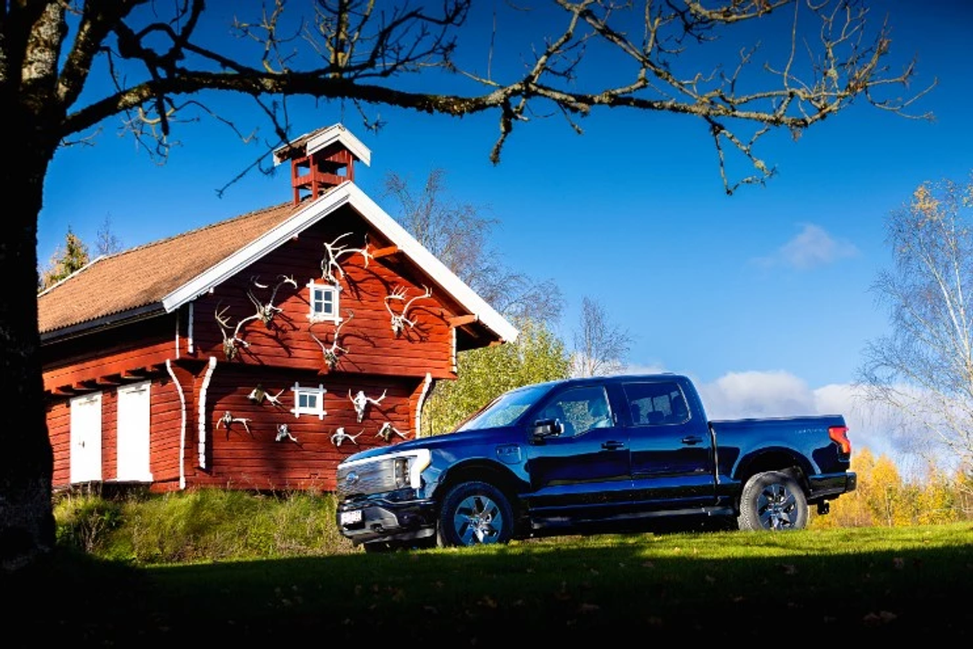 F-150 Lightning впервые выбрался за пределы США и оказался в Норвегии