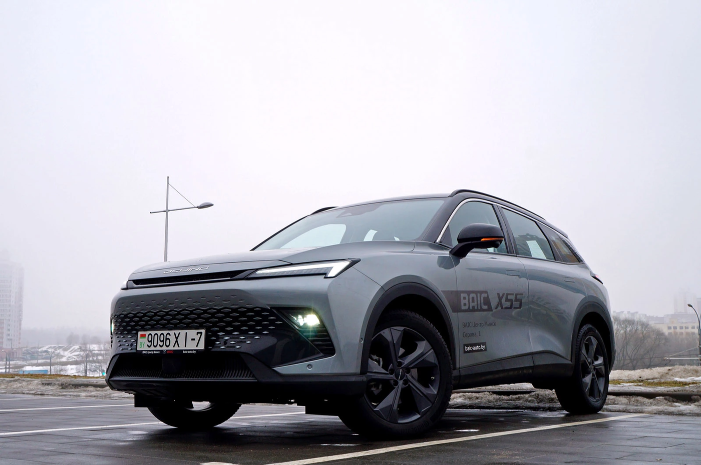 С нотками Tesla: тест кроссовера BAIC X55