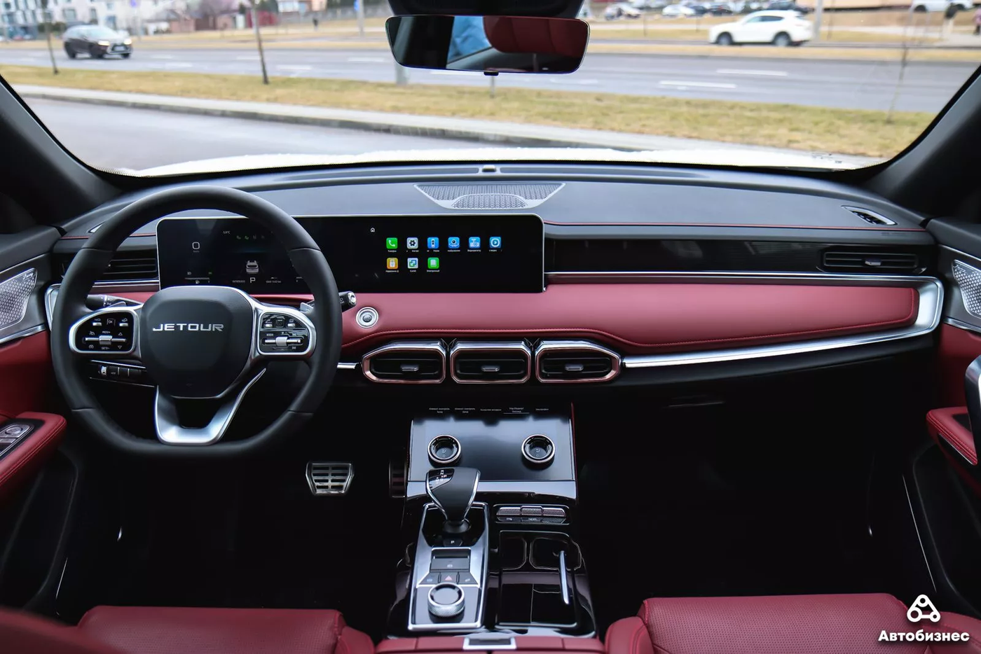 передняя панель Jetour X70 Plus