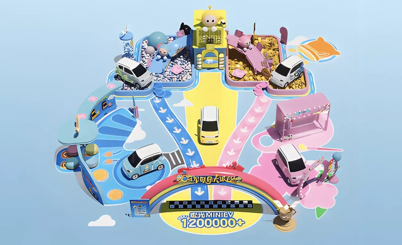 Wuling Mini EV и популярная игра Eggy Party запустили совместный проект