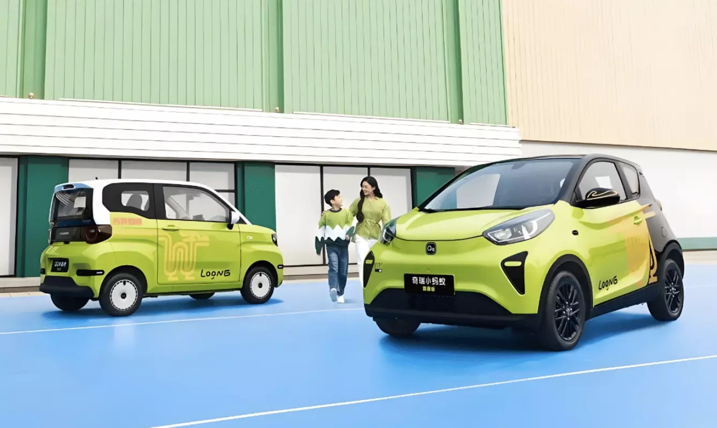 Chery представила свои самые бюджетные электромобили