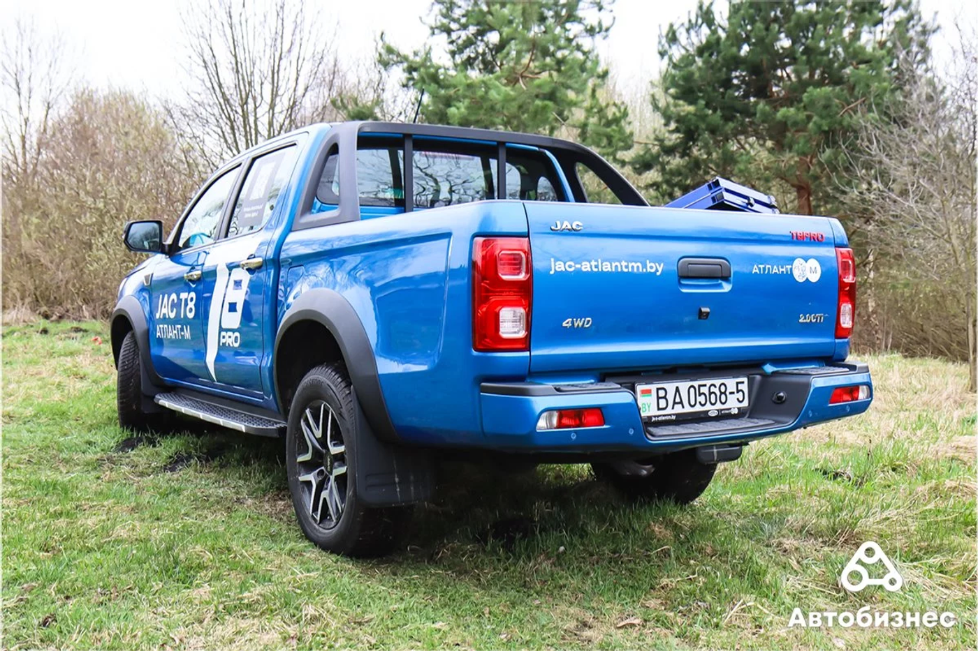 Создан для путешествий: едем на рыбалку на JAC T8 Pro