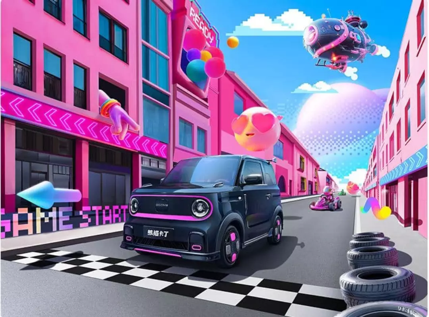 Продажи Geely Panda Go Kart Edition стартуют в Китае 9 мая