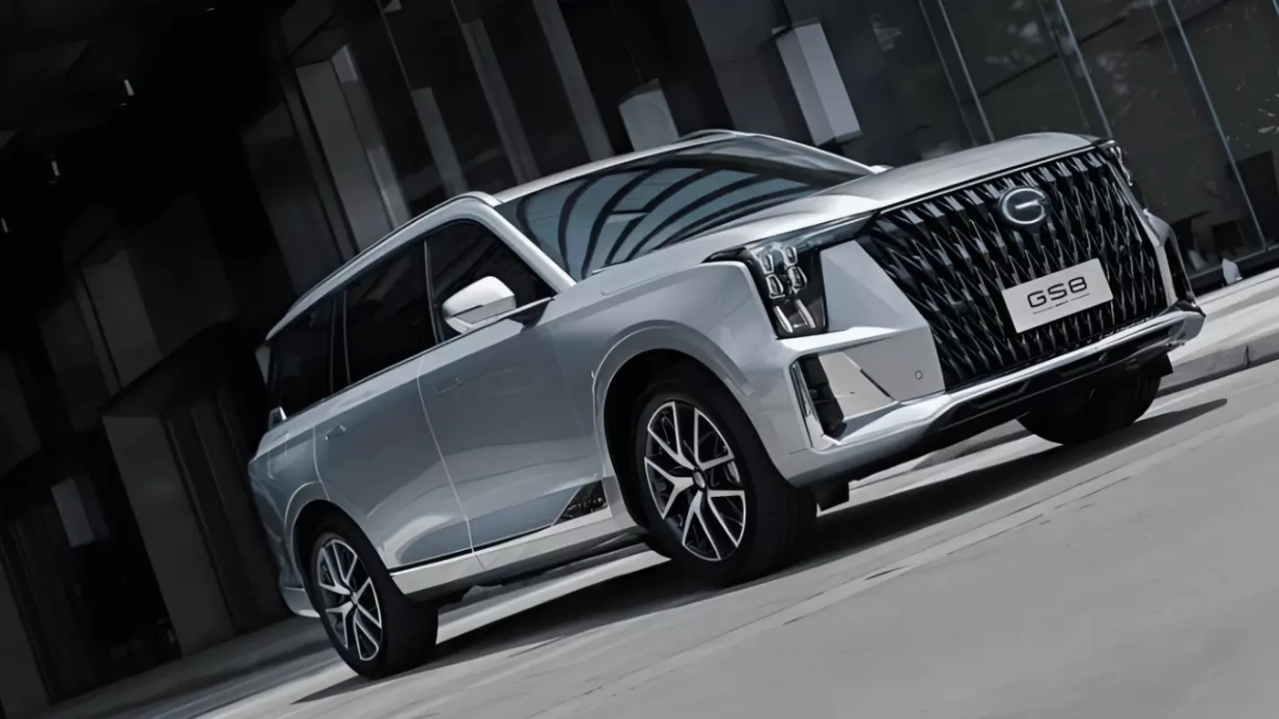 В Китае представлен роскошный GAC Trumpchi GS8 2024