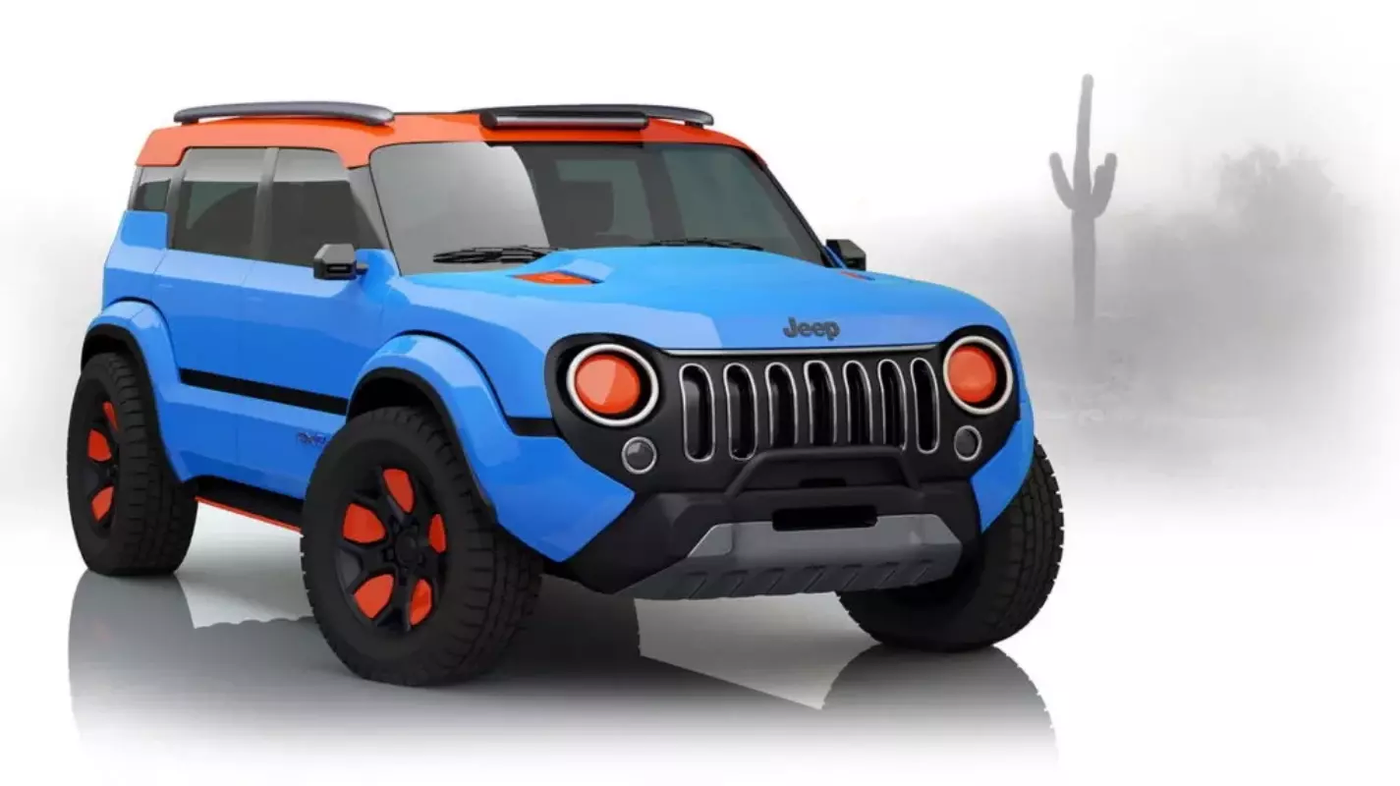 Готовится к выходу новый электрический джип Renegade