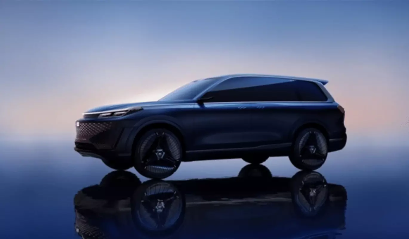 Пространство для отдыха: Geely показала салон внедорожника Galaxy Starship