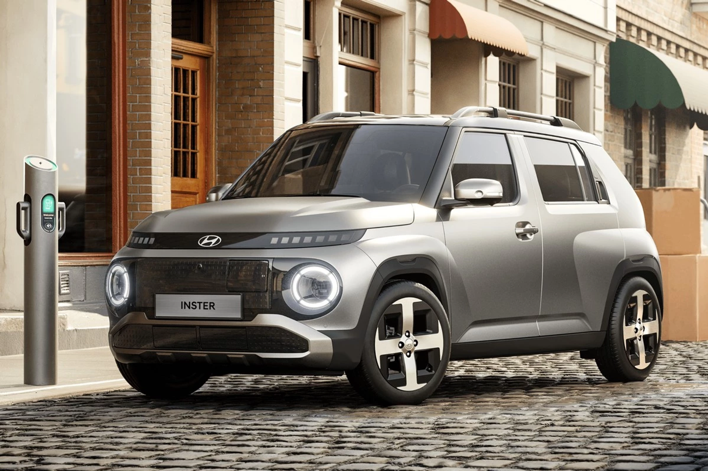 Hyundai показала бюджетный городской электрокроссовер Inster