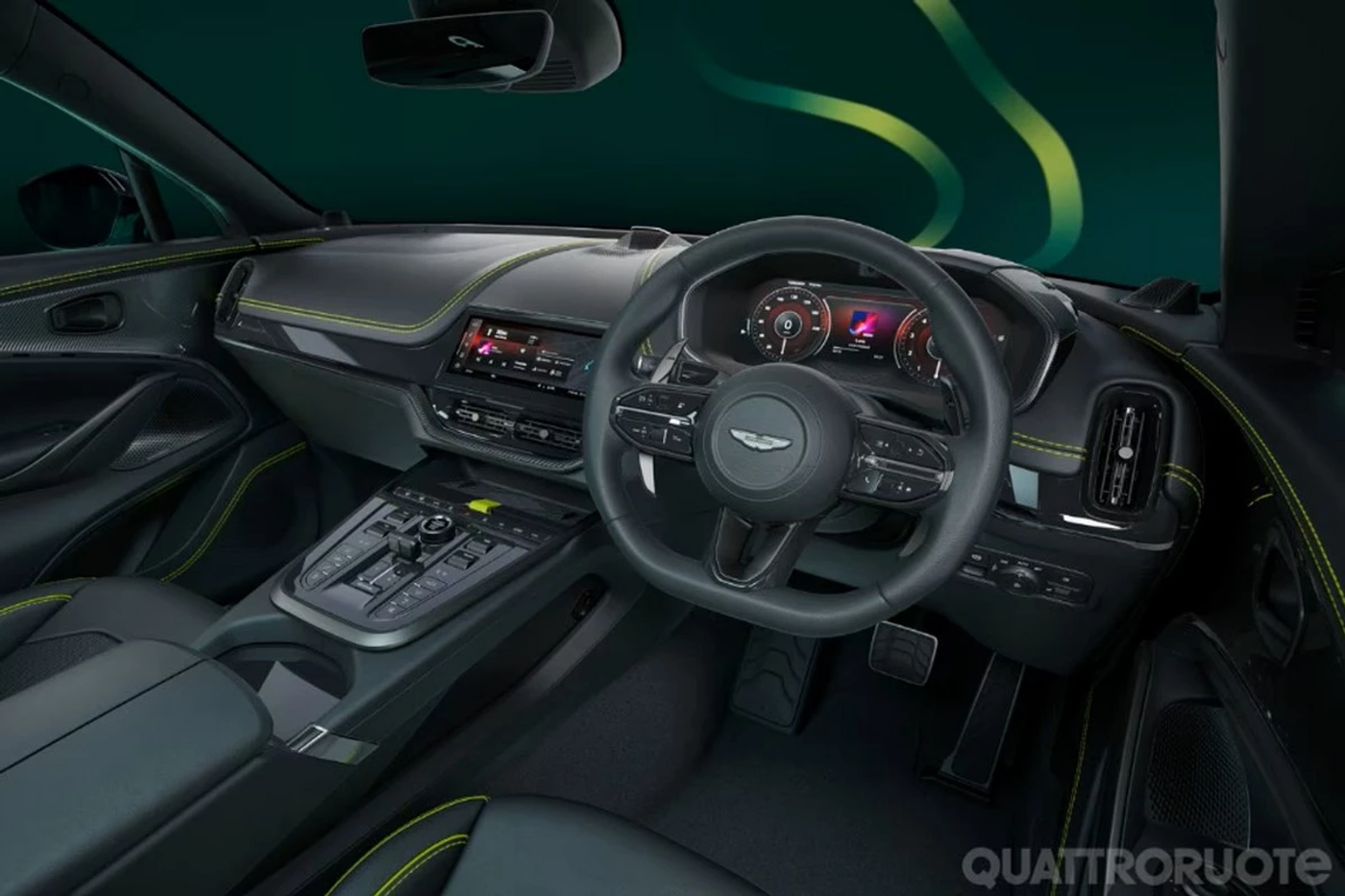 Aston Martin напомнит об участии в F1 версией DBX707 AMR24 Edition