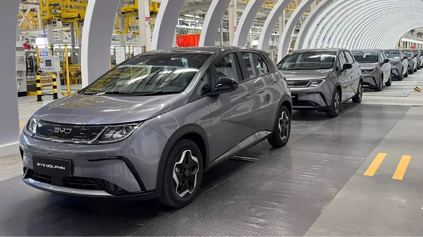 8-миллионный автомобиль BYD на новых источниках энергии сошел с конвейера в Таиланде