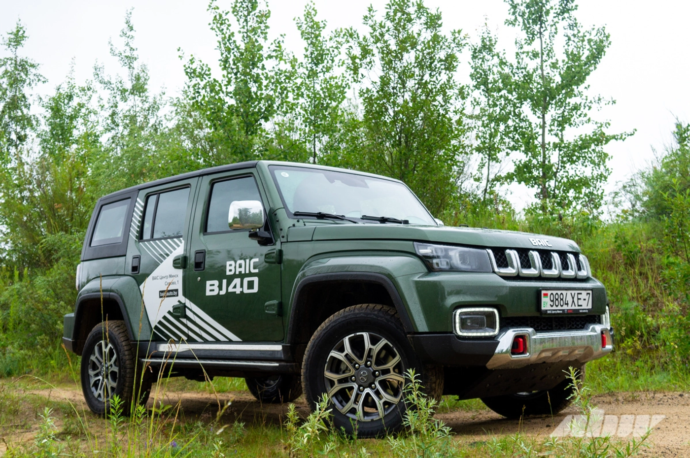 Когда вместо дорог – направления: тест-драйв BAIC BJ40