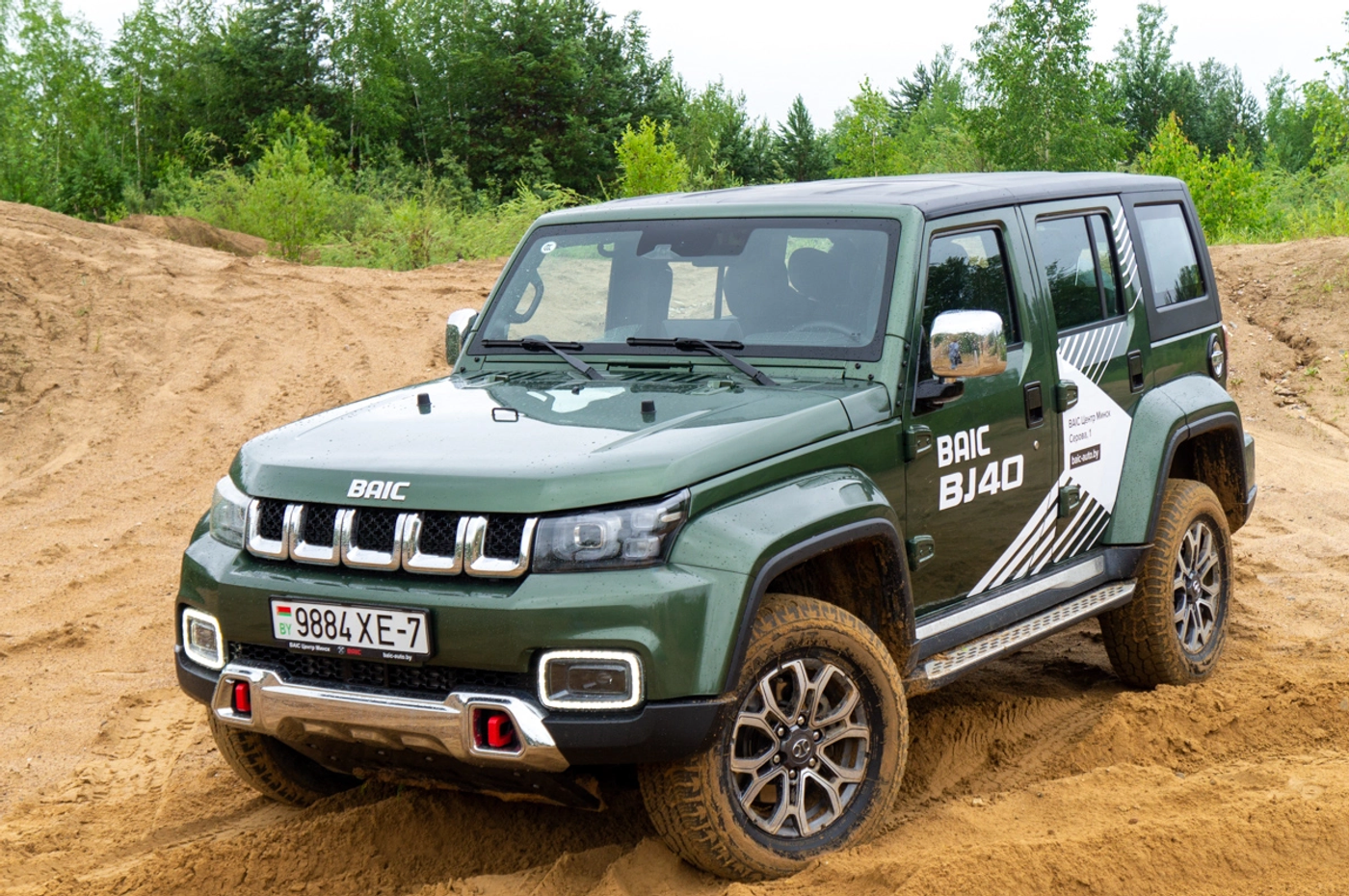 Когда вместо дорог – направления: тест-драйв BAIC BJ40