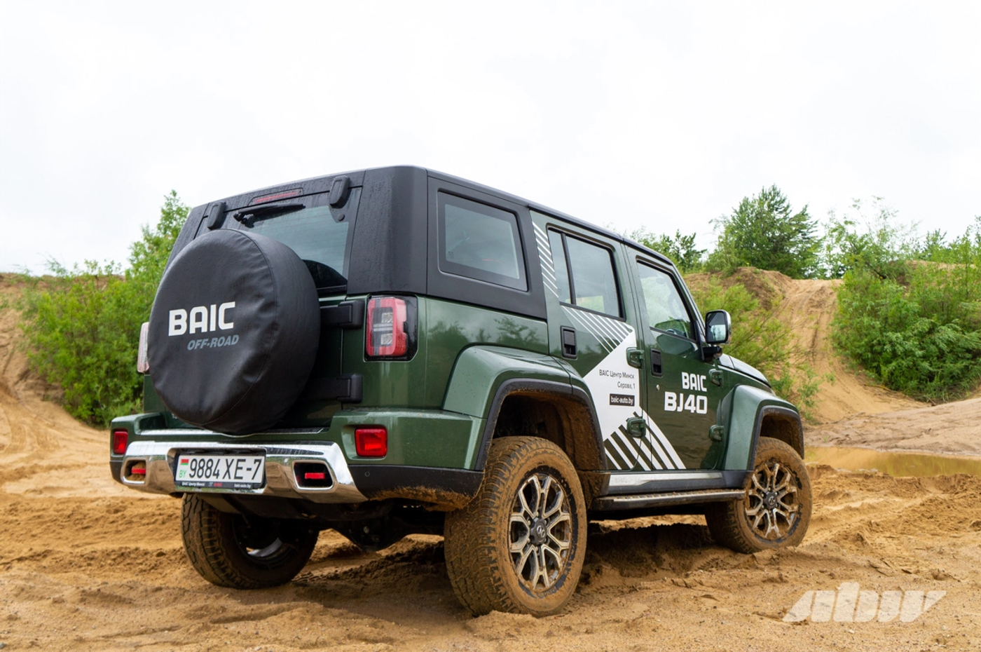 Когда вместо дорог – направления: тест-драйв BAIC BJ40