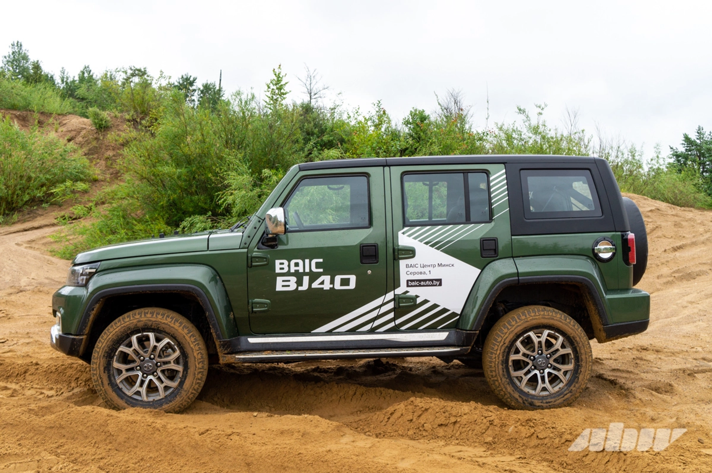 Когда вместо дорог – направления: тест-драйв BAIC BJ40