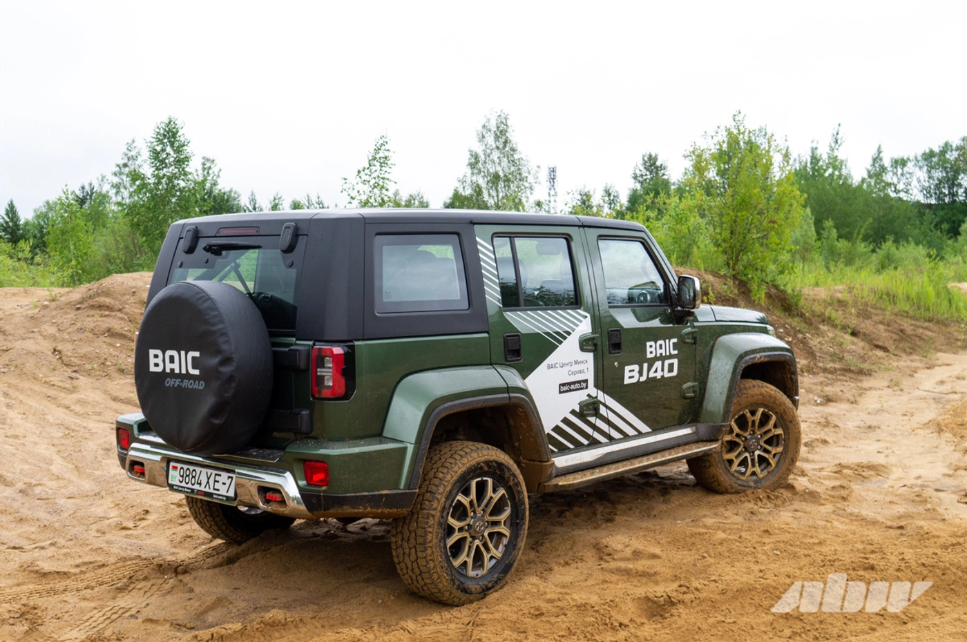 Когда вместо дорог – направления: тест-драйв BAIC BJ40