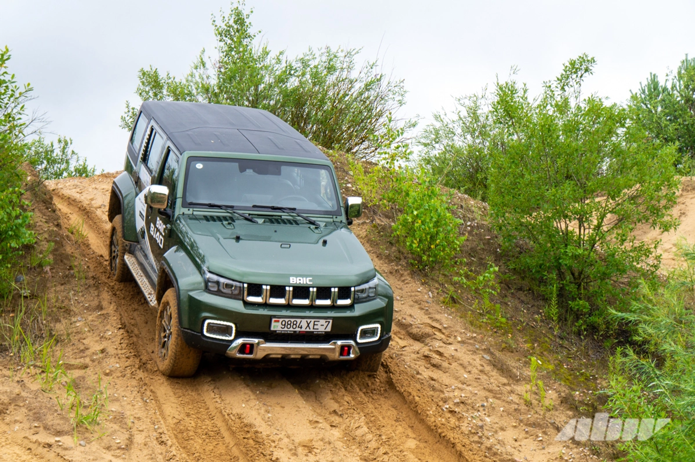 Когда вместо дорог – направления: тест-драйв BAIC BJ40