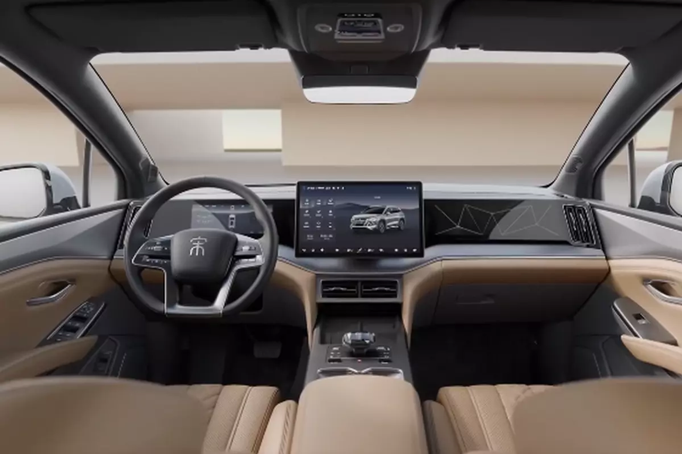 BYD показала салон Song L DM-i в высоком разрешении