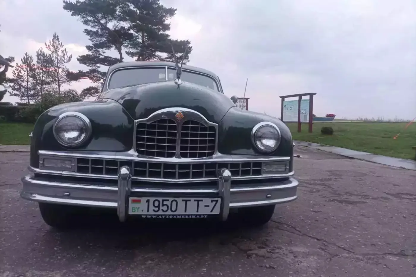 Куда уехал Packard? В Минске продан ретроавтомобиль 1950 года выпуска