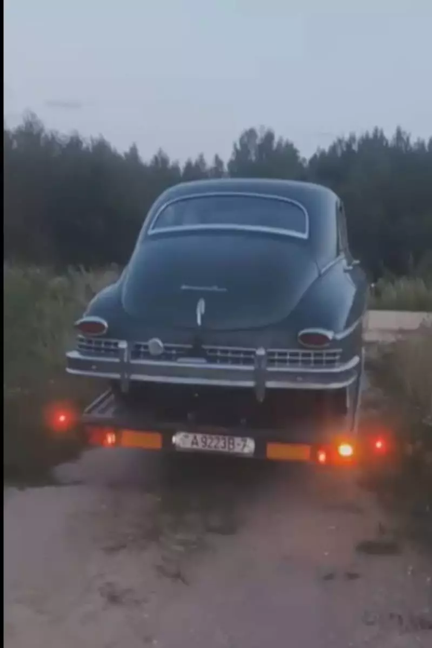 Куда уехал Packard? В Минске продан ретроавтомобиль 1950 года выпуска