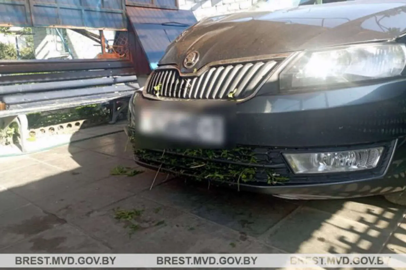 Вот так наШКОДил: нетрезвый житель Березы угнал авто своего земляка
