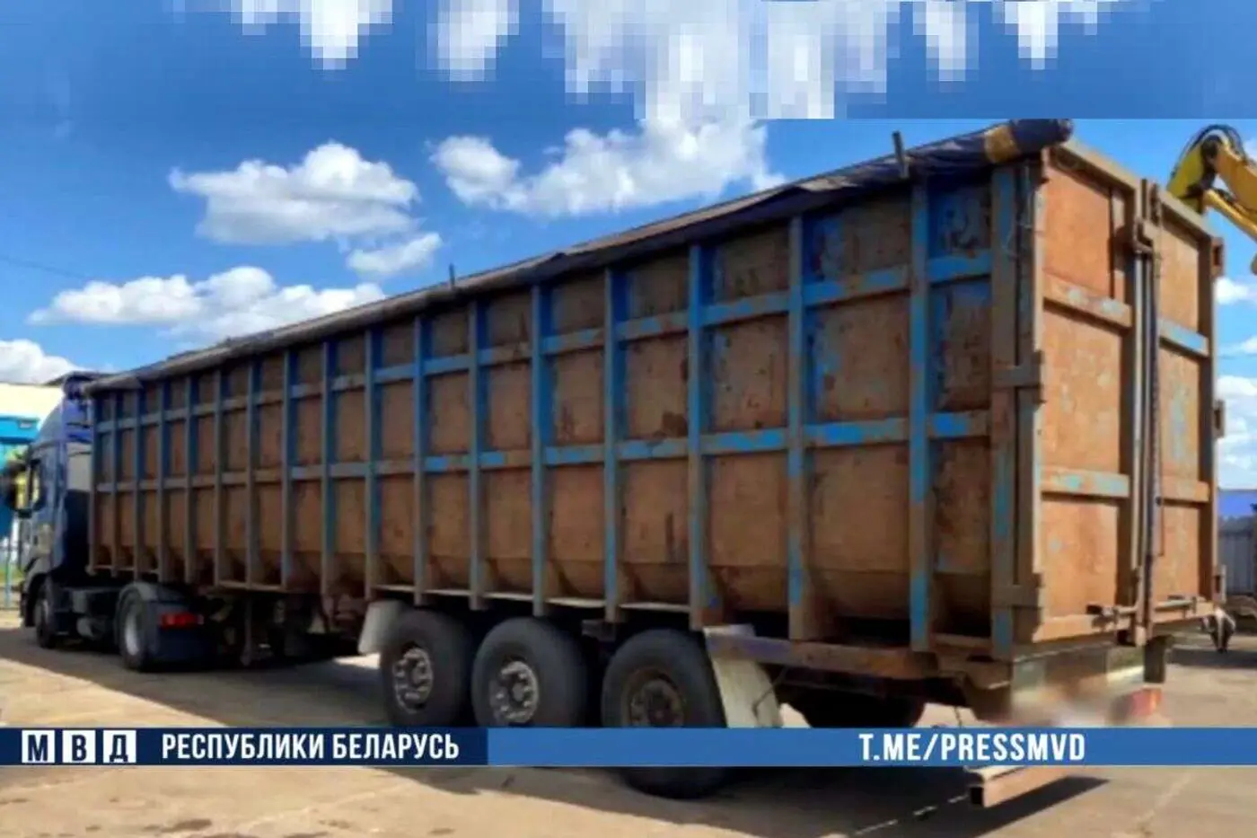 Нелегальный заготовитель металлолома попался ГАИ на дороге в Витебском районе