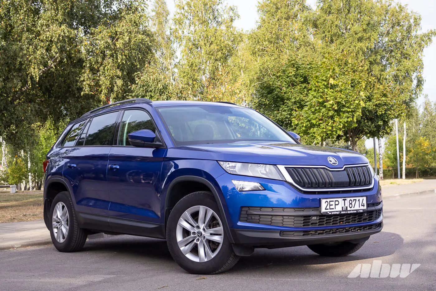 Будто и не кроссовер вовсе: тест Skoda Kodiaq с пробегом