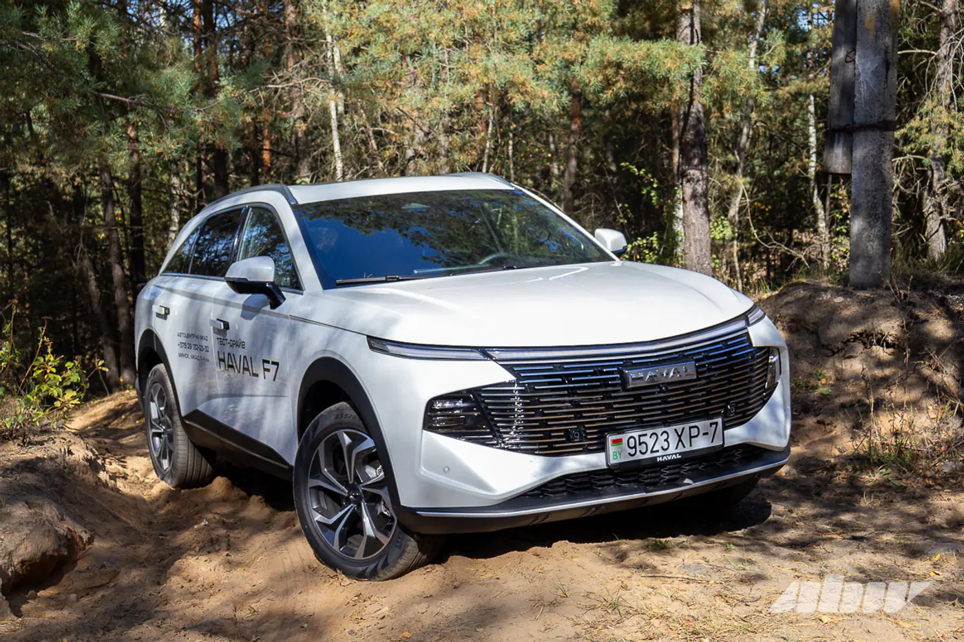 Наглядное пособие: тест-драйв нового Haval F7