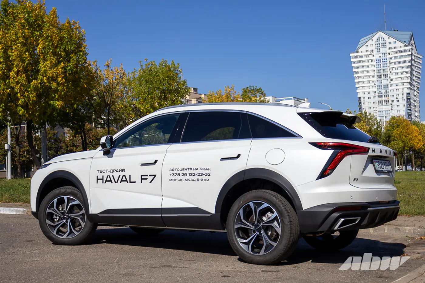 Наглядное пособие: тест-драйв нового Haval F7