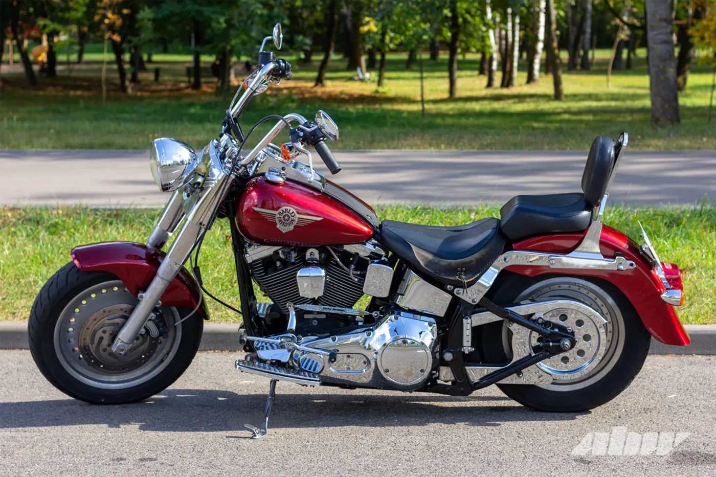 Мотоцикл «Терминатора»: знакомимся с классическим Harley-Davidson Fat Boy