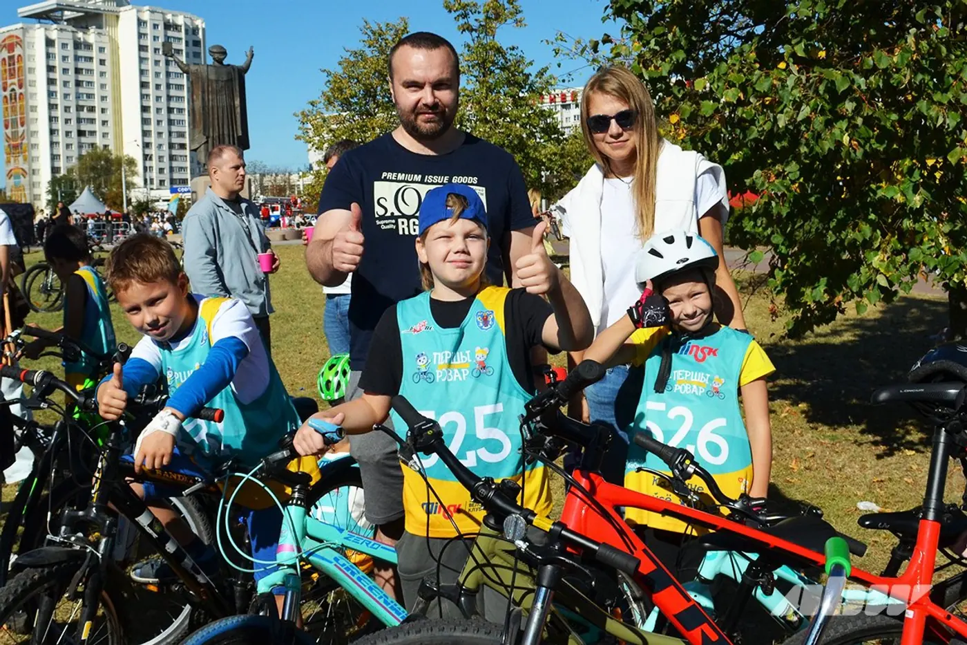 Очень много велосипедов: как прошел очередной этап проекта «Першы ровар»