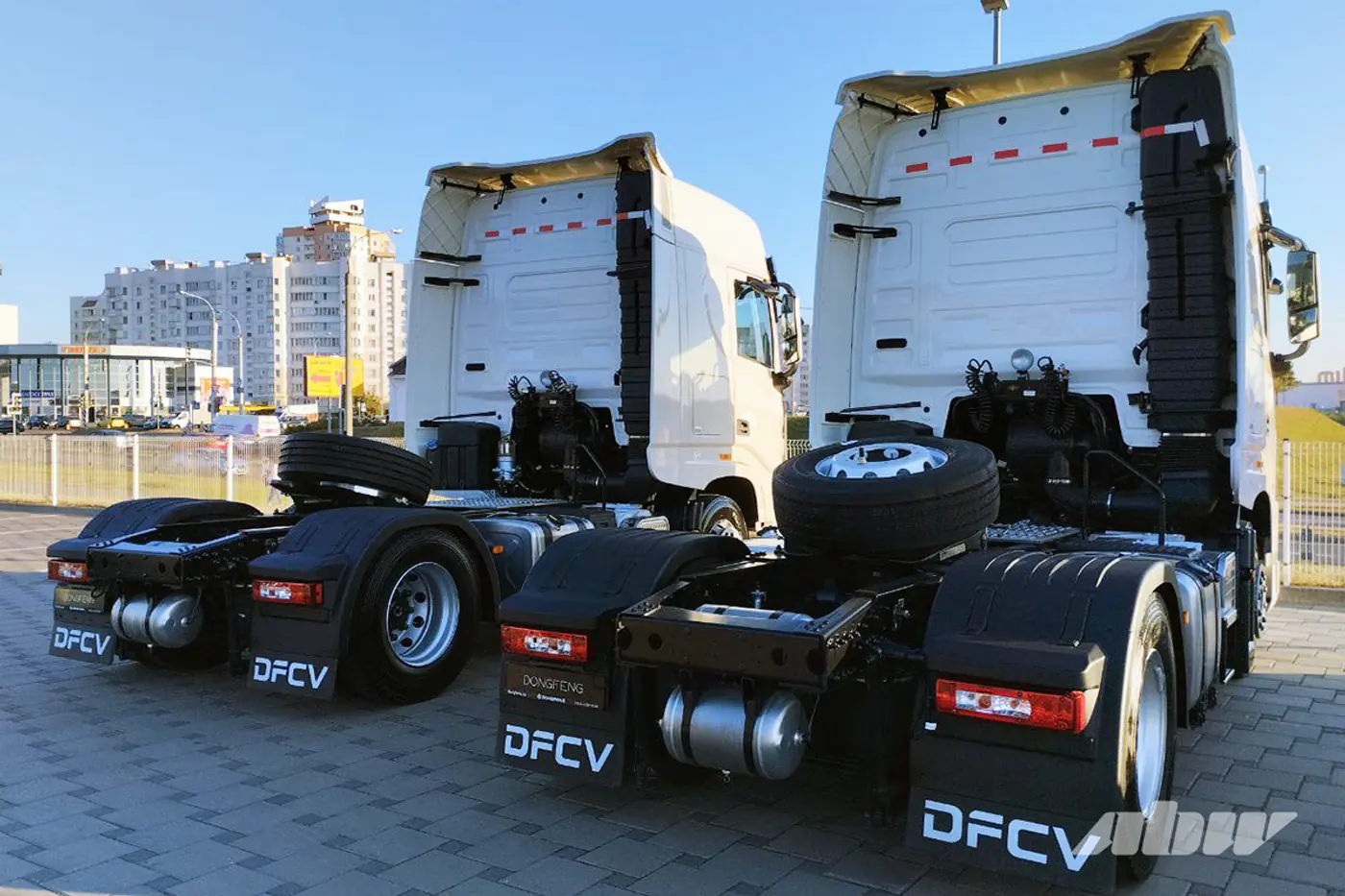 В Минске появился магистральный тягач Dongfeng GX