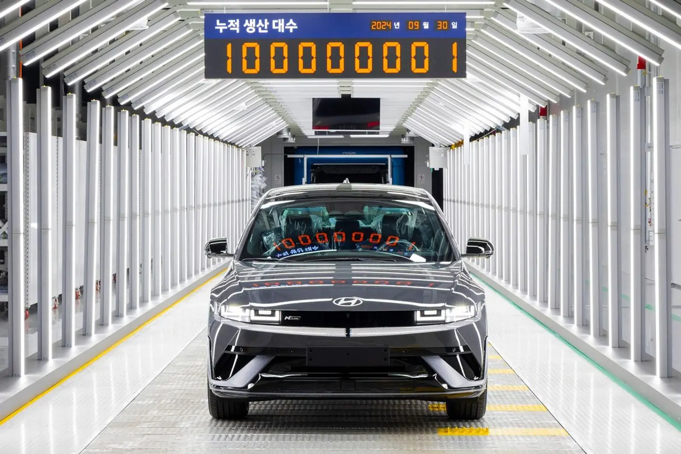 Hyundai выпустила 100 миллионов автомобилей