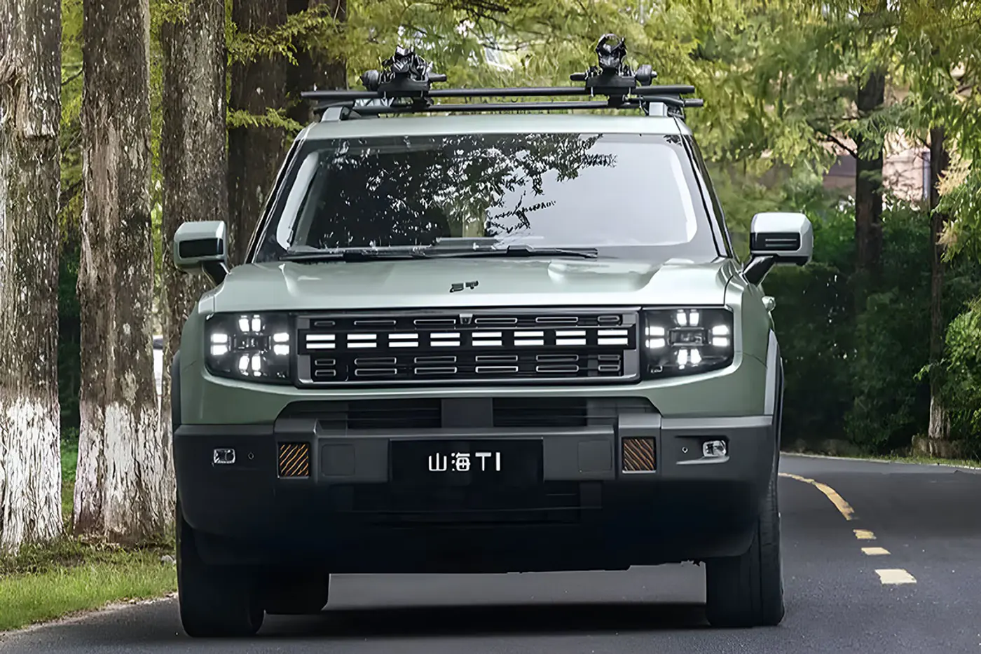 Появились официальные фотографии нового Jetour Shanhai T1