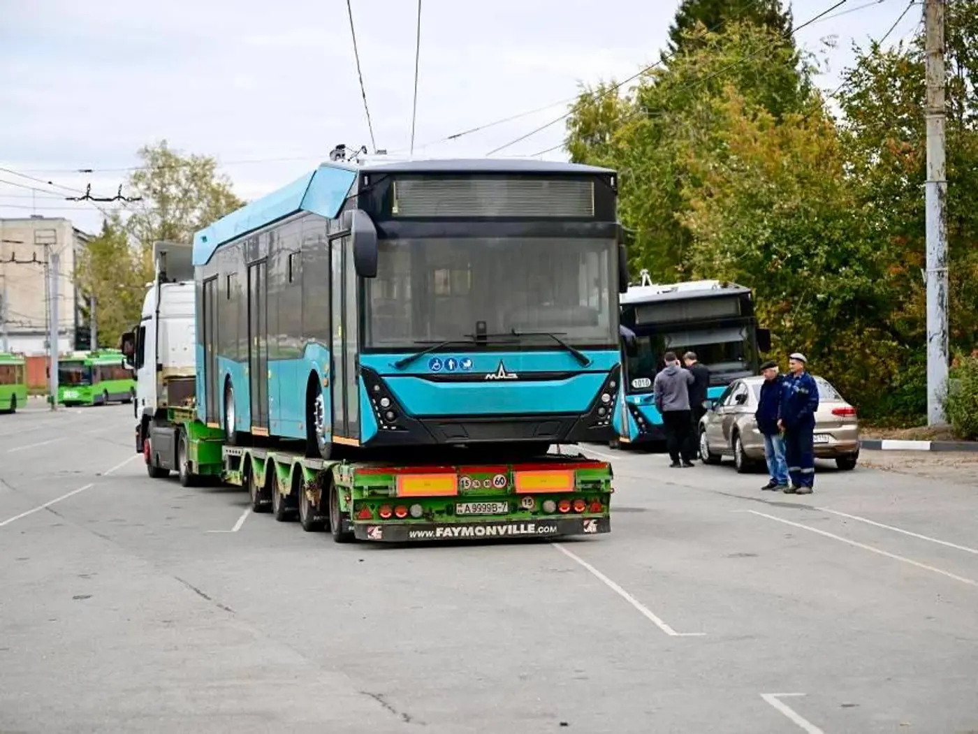 В Казани обкатывают троллейбусы МАЗ с системой последней мили