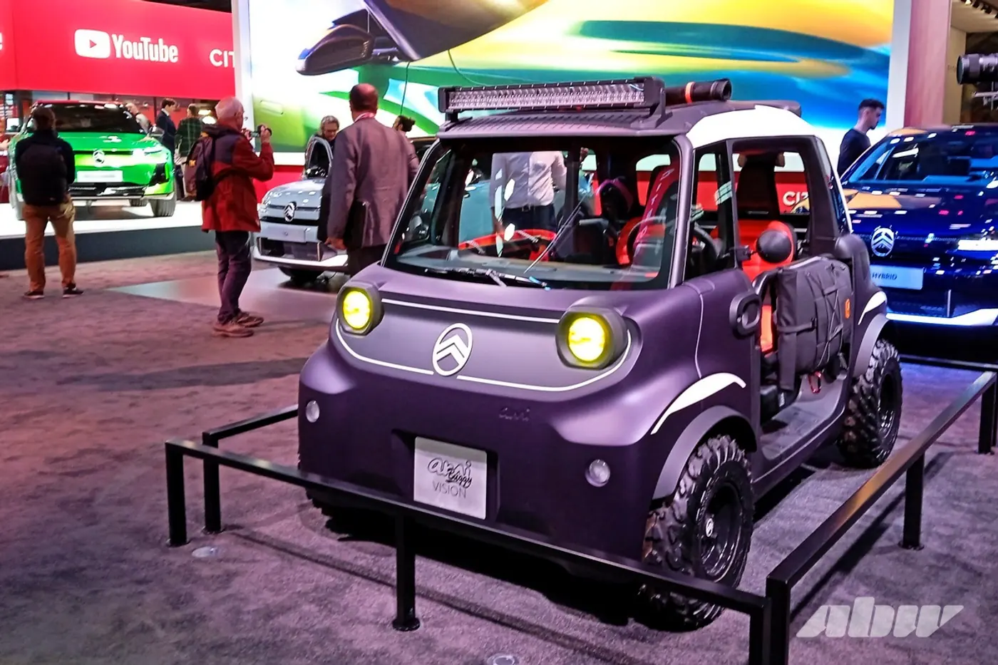 С пляжным настроением: представлен микрокар Citroёn Ami Buggy Vision